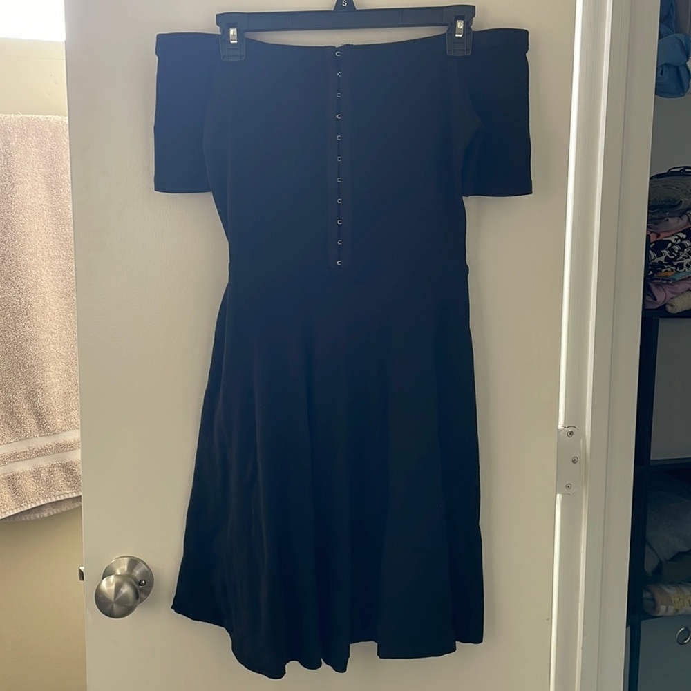 Off the Shoulder Little Black Dress